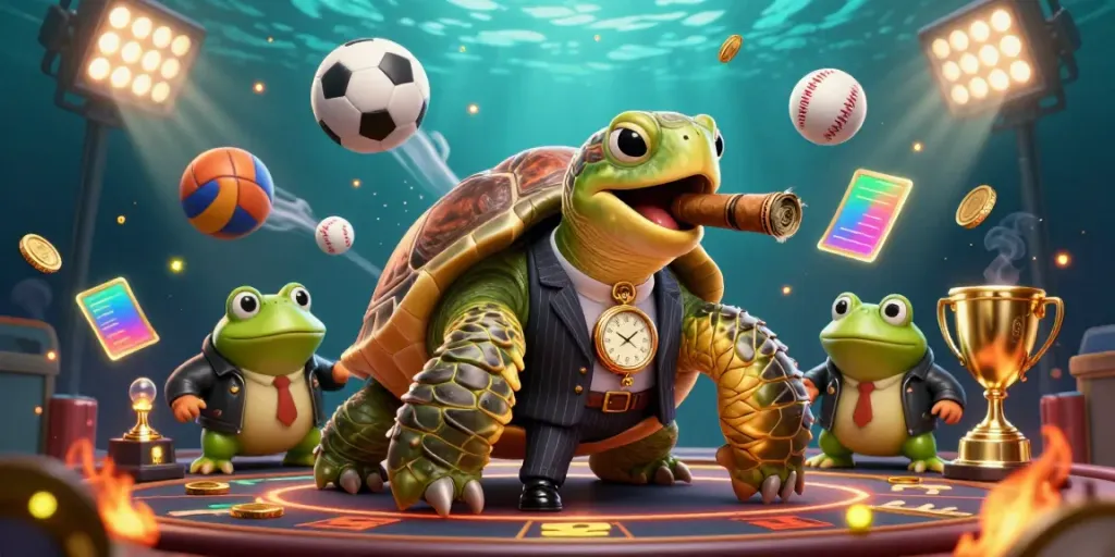 Experience thrilling sports action at 11win with dynamic casino graphics and energetic characters.